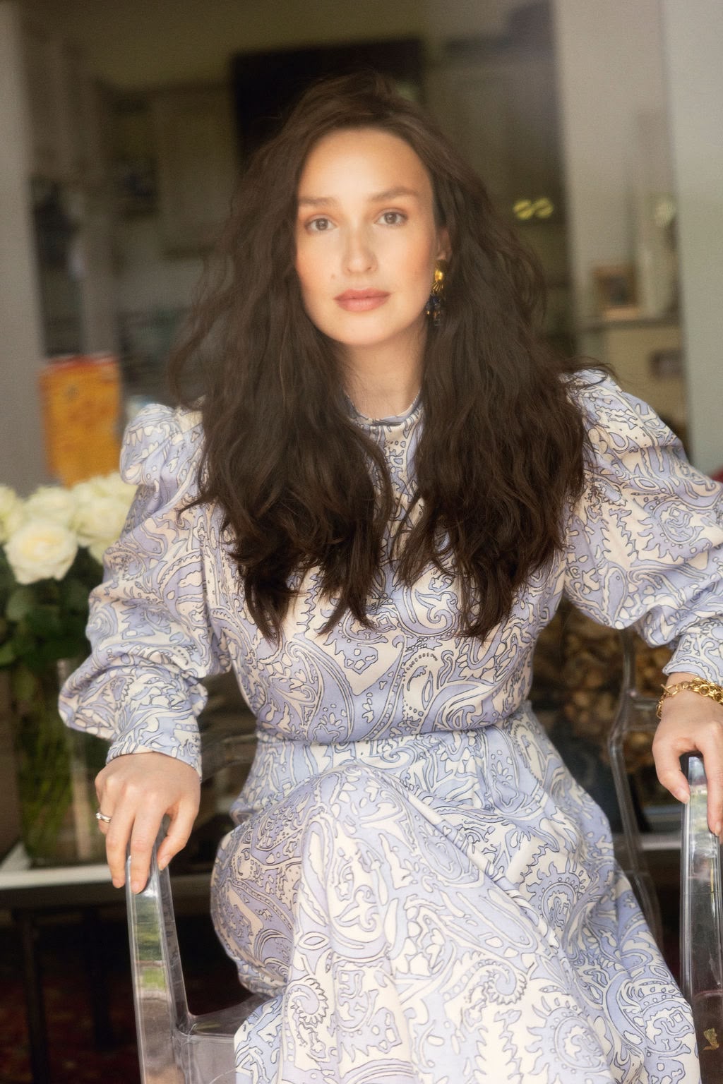 Portrait of Sara Edelman at home
